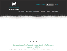 Tablet Screenshot of cvmonkland.com